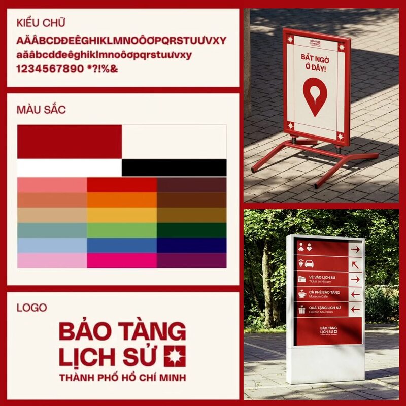 Brand Identity của bảo tàng được thay mới 