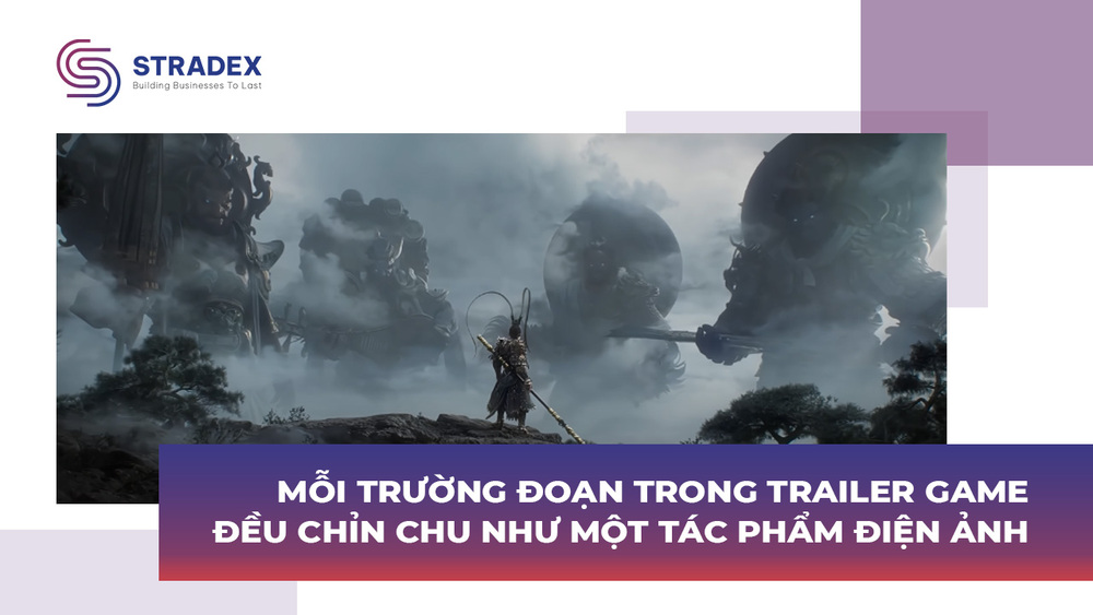 Mỗi trường đoạn trong trailer game được đầu tư như một tác phẩm điện ảnh