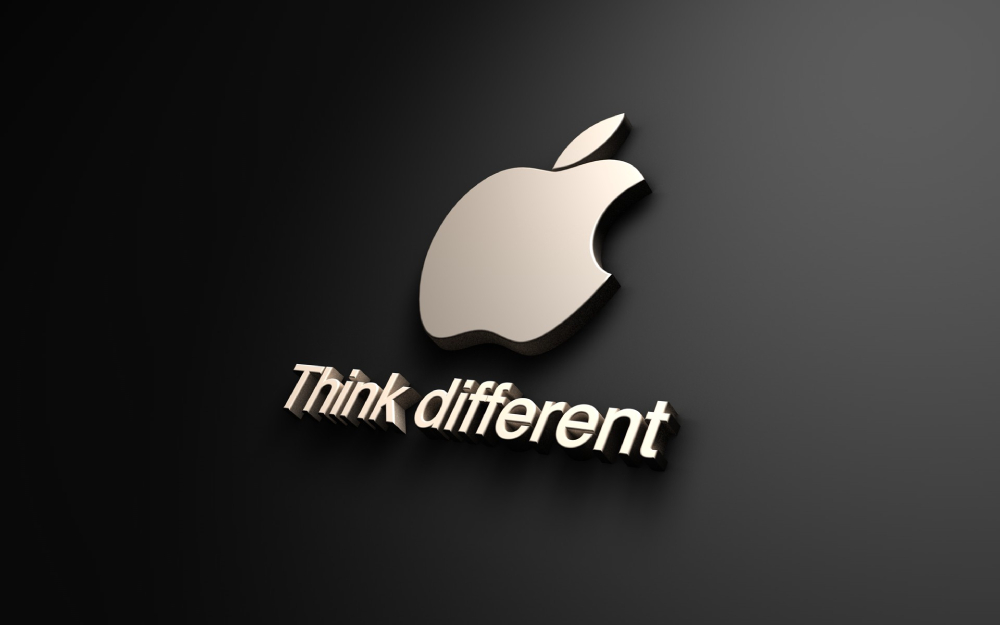 Apple có slogan là “Think Different - Nghĩ khác biệt”