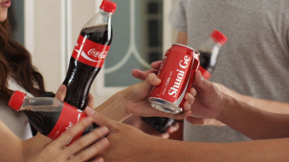 Chiến dịch "Share a coke” tạo nên thành công vang dội cho Coca-Cola