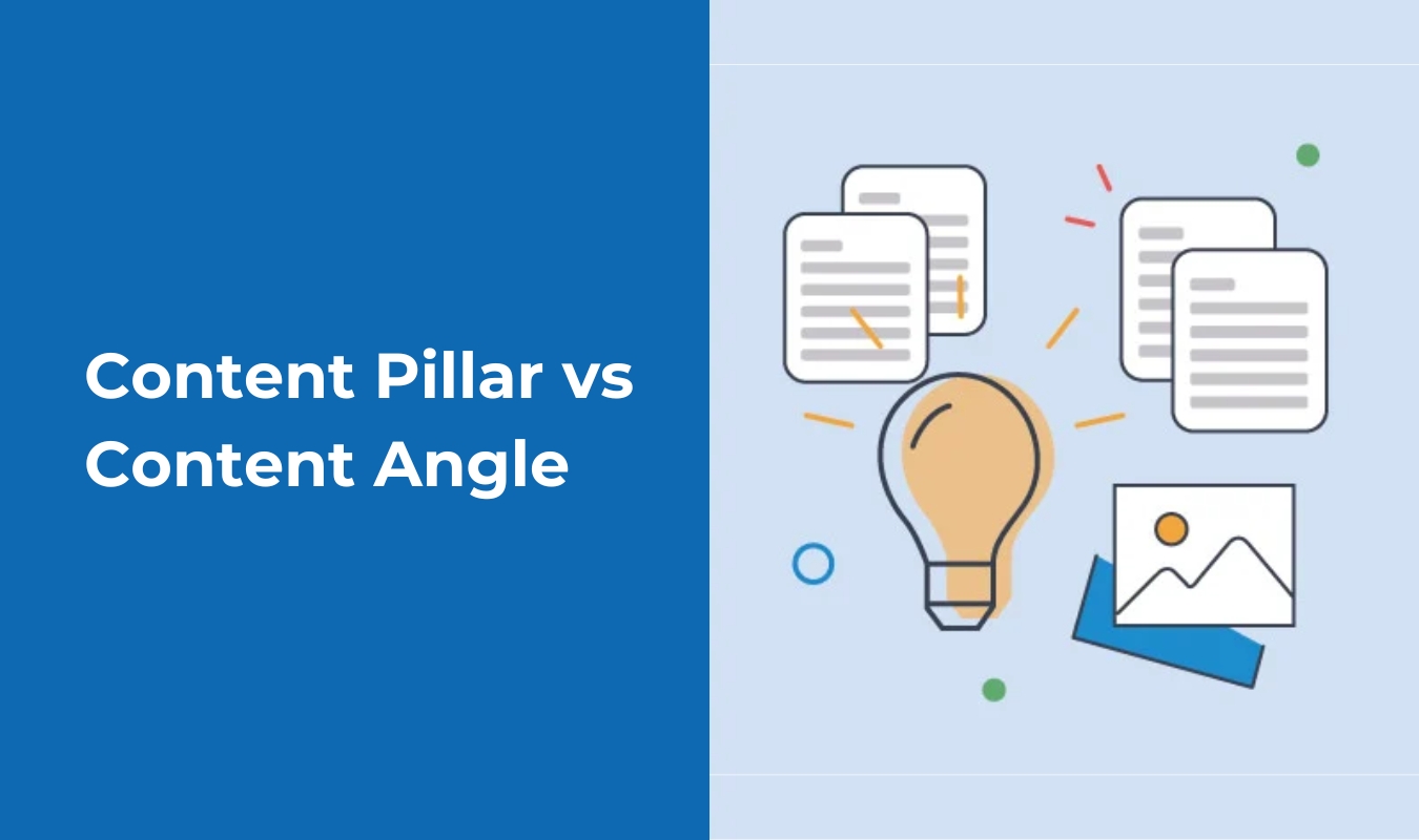 content angle vs content pillar