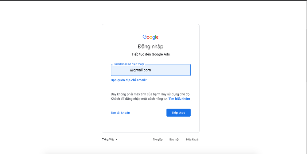 tài khoản google ads bị tạm ngưng