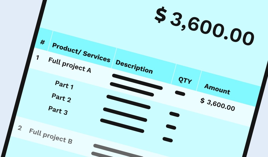 thuê tài khoản Invoice