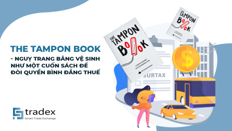 The Tampon Book - Ngụy trang băng vệ sinh như một cuốn sách để đòi quyền bình đẳng thuế